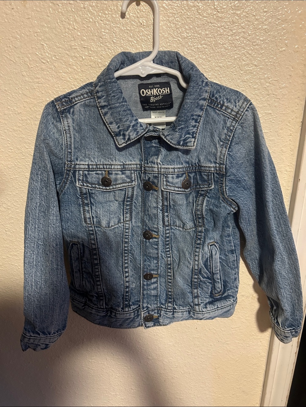 OshKosh B'gosh Light Blue Kids Denim Jacket